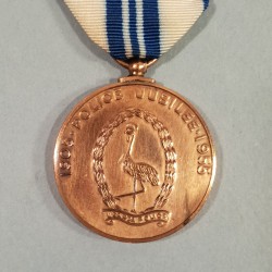 OUGANDA AFRIQUE DU SUD MEDAILLE DU JUBILEE DES 50 ANS DES FORCES DE POLICE 1905 - 1955 SOUTH AFRICA UGANDA MEDAL °